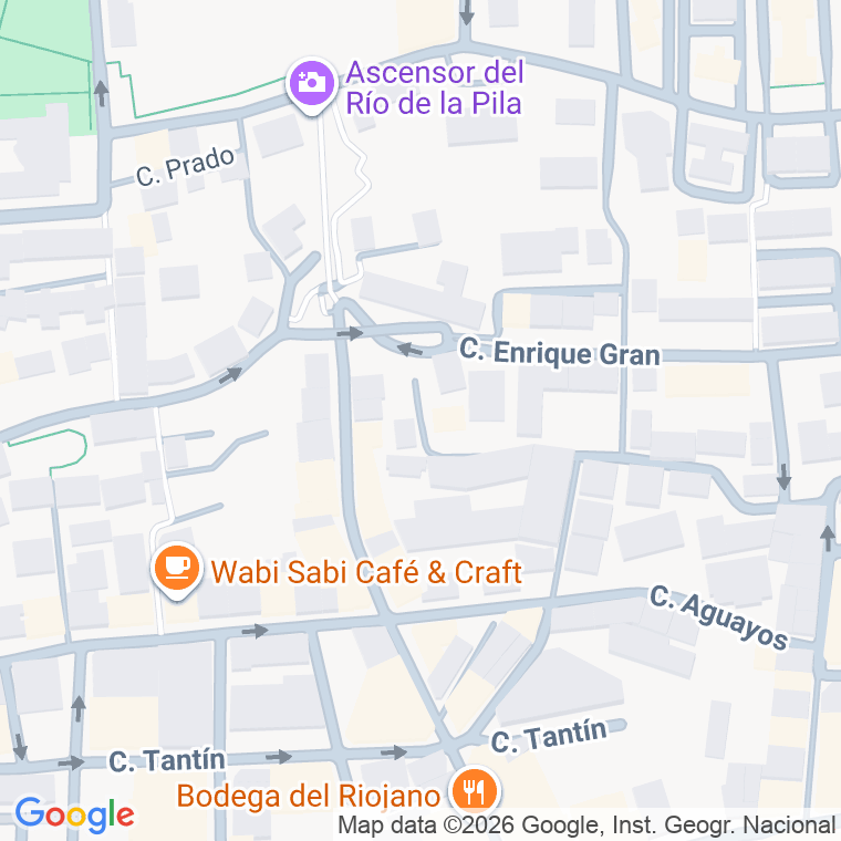 Código postal de Francisco Giner en Santander