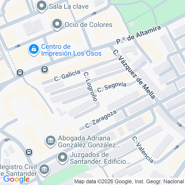 Código postal de Logroño en Santander