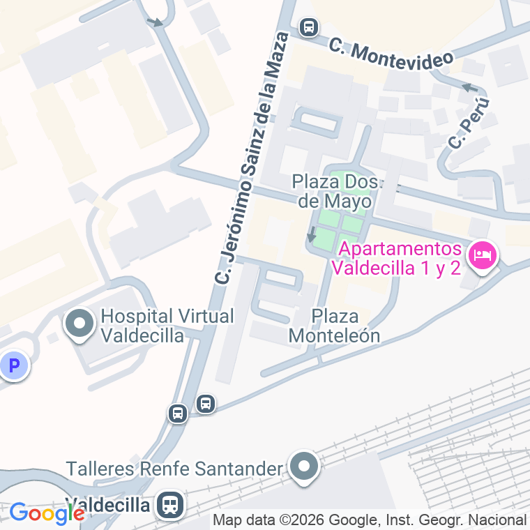 Código postal de Plaza Alzamiento de 1808 (del) en Santander