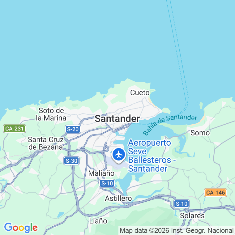 Código postal de Calle Fray Silvestre Vélez de e en Santander