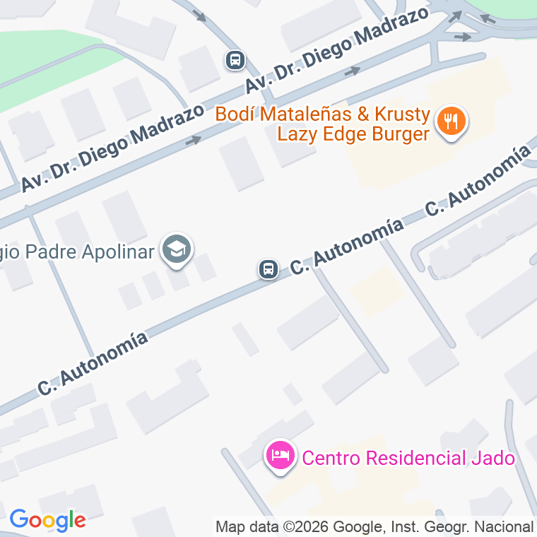 Código postal de Autonomia en Santander