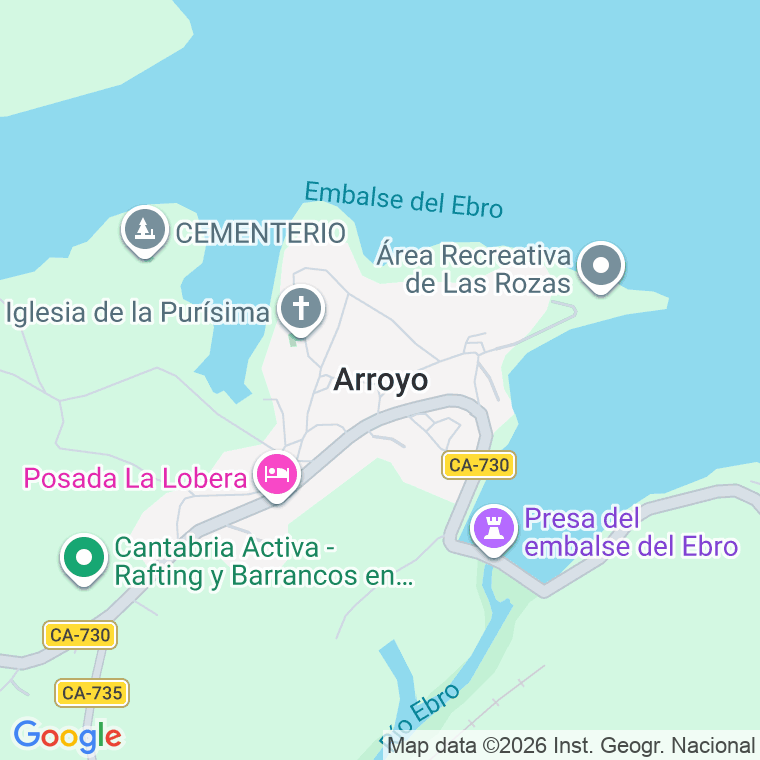 Código postal de Arroyo de Valdearroyo en Cantabria