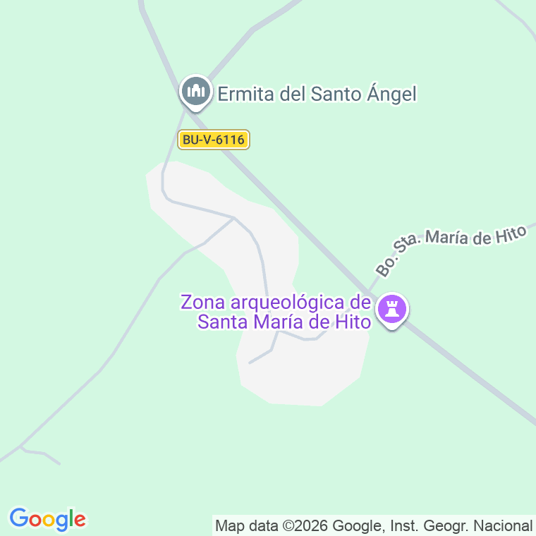 Código postal de Santa Maria de Hito en Cantabria