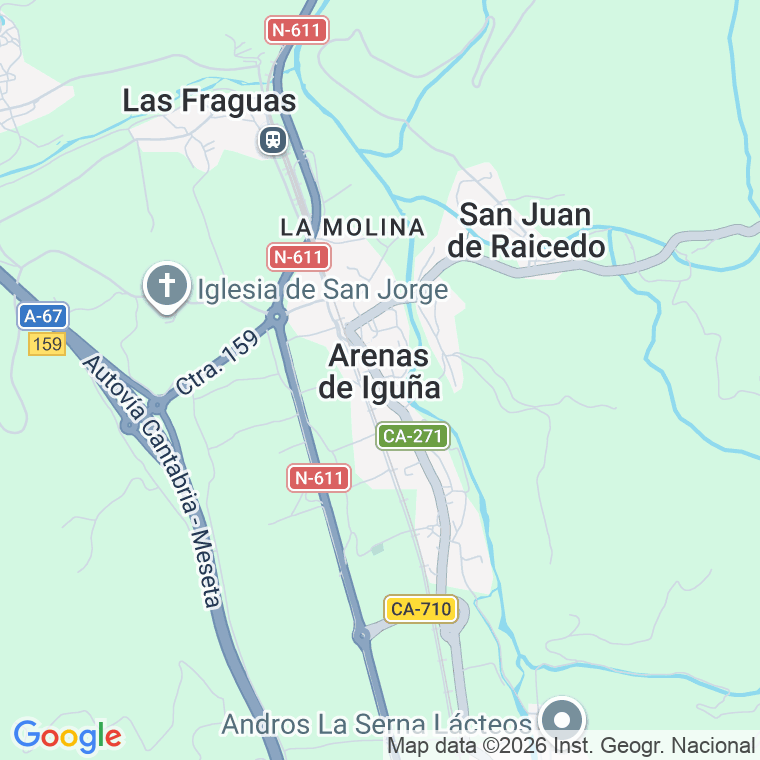 Código postal de Praje Canal (la) en Arenas de Iguña