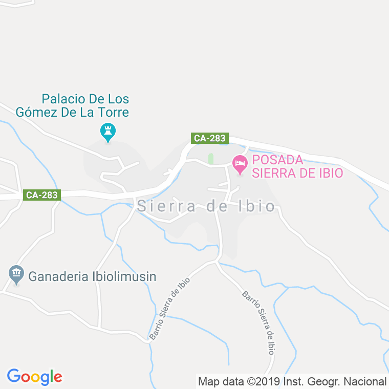 Código Postal de Sierra De Ibio en Cantabria