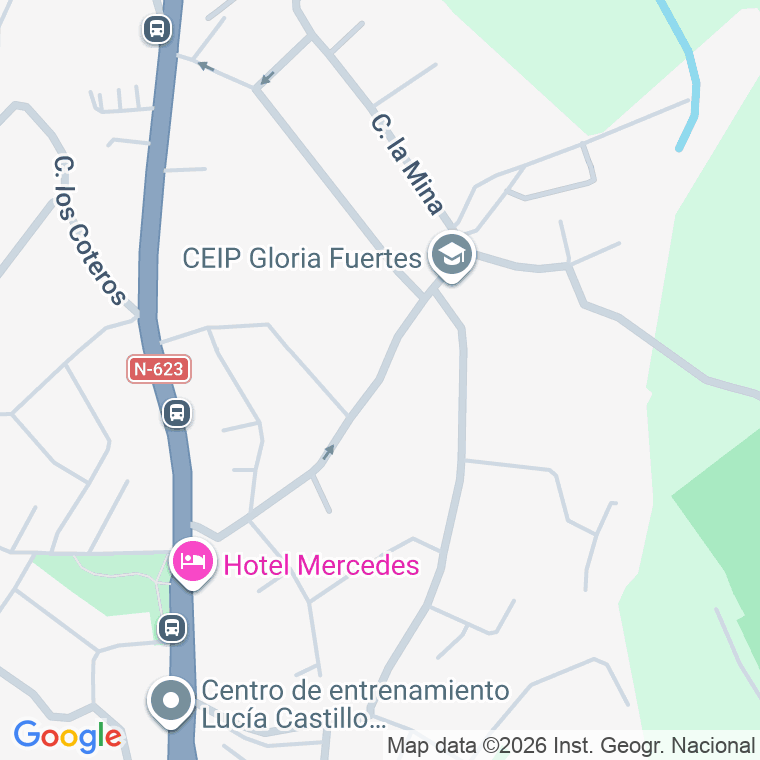 Código postal de Calle Carlos Fernandez Barros en Muriedas