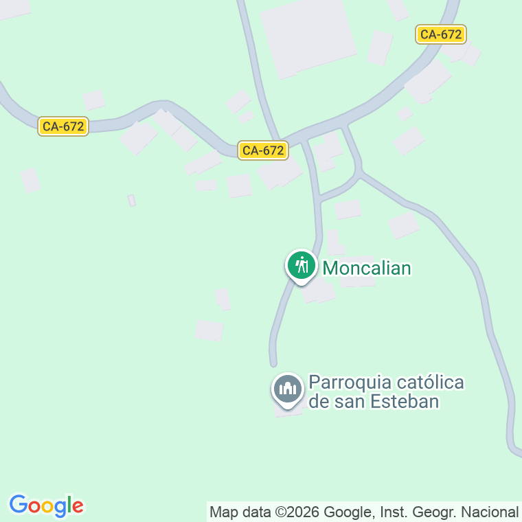 Código postal de Moncalian en Cantabria