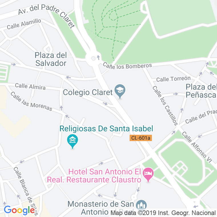 Código Postal calle Cañuelos en Segovia