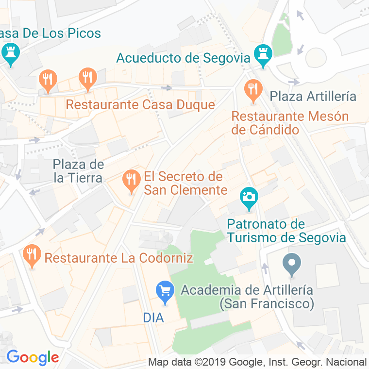 Código Postal calle Doctor Sancho, travesia en Segovia
