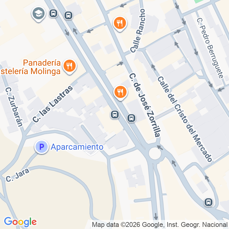 Código postal de Conde de Sepulveda, Paseo (impares del 1 al 15)  (pares del 2 al 18) en Segovia