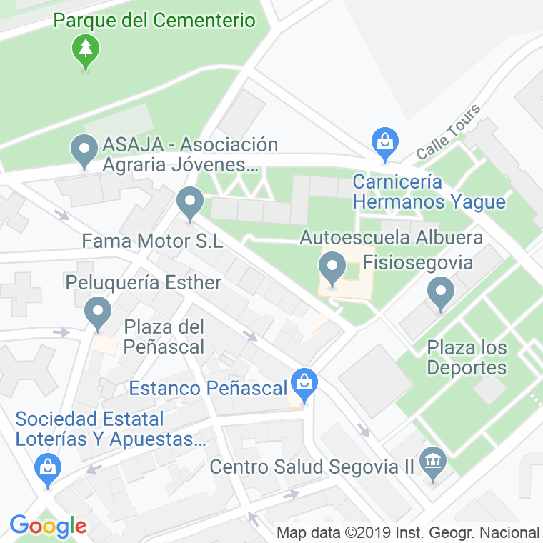 Código Postal calle Campo en Segovia