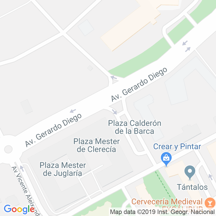 Código Postal calle Mester  De Clerecia, plaza en Segovia