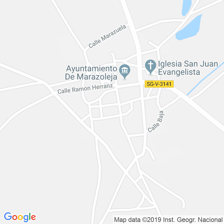 Código Postal de Marazoleja en Segovia