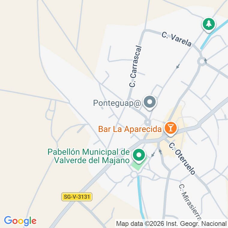 Código postal de Calle Nicomedes Garcia en Valverde del Majano