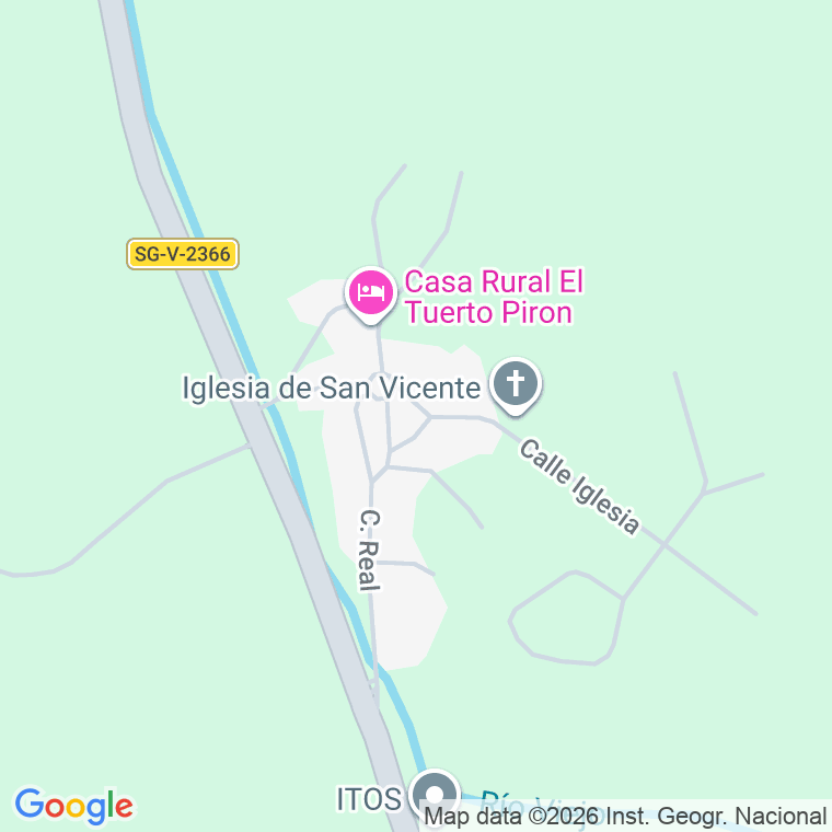 Código postal de Pelayos del Arroyo en Segovia