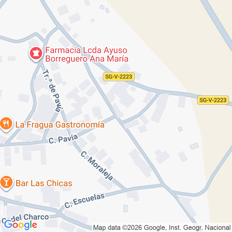 Código postal de Calle Losana en Torreiglesias