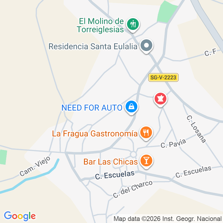 Código postal de Trva Barrenal en Torreiglesias