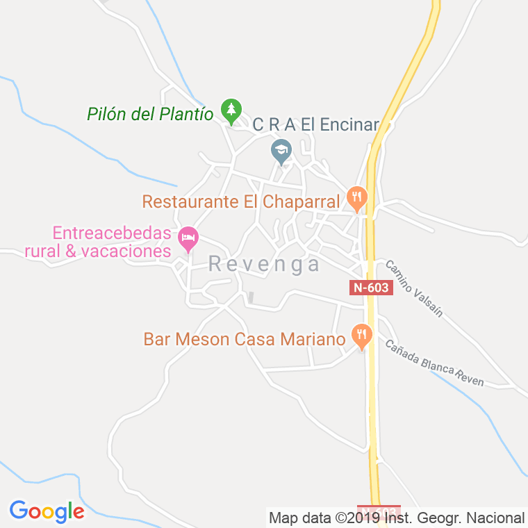 Código Postal de Revenga en Segovia