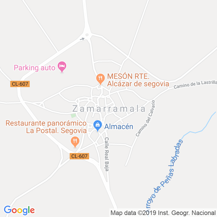 Código Postal de Zamarramala en Segovia