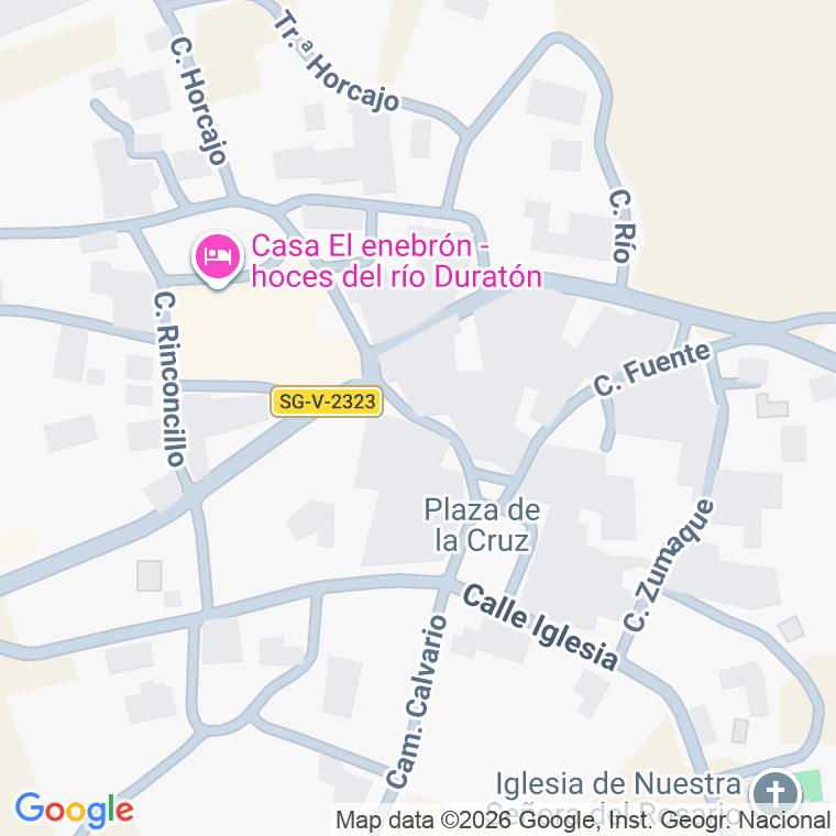 Código postal de Calle Plaza en Villar de Sobrepeña