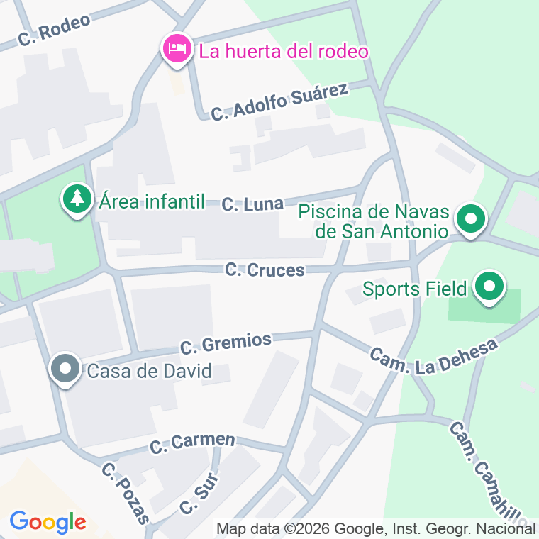 Código postal de Calle Cruces en Navas de San Antonio