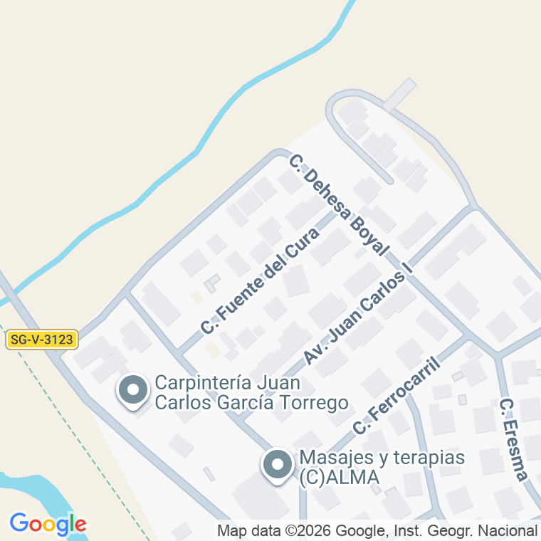 Código postal de Calle Fuente del Cura en Estacion (la)