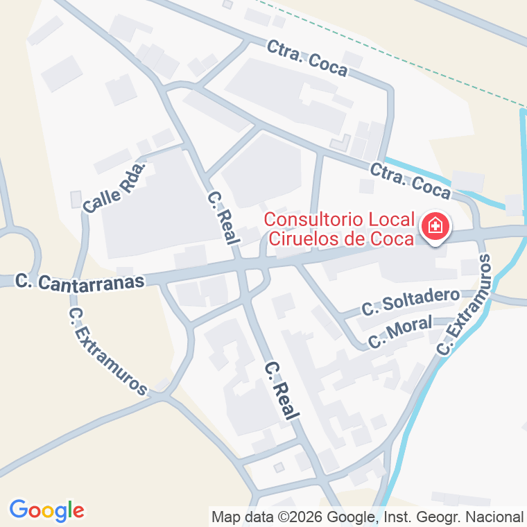Código postal de Plaza Mayor de Ciruelos en Ciruelos de Coca