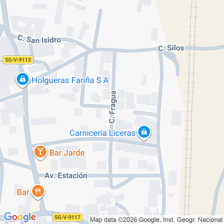Código postal de Calle Fragua en Campo de San Pedro