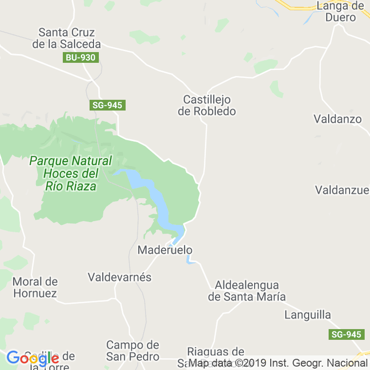 Código Postal de Casas De Maluque en Segovia