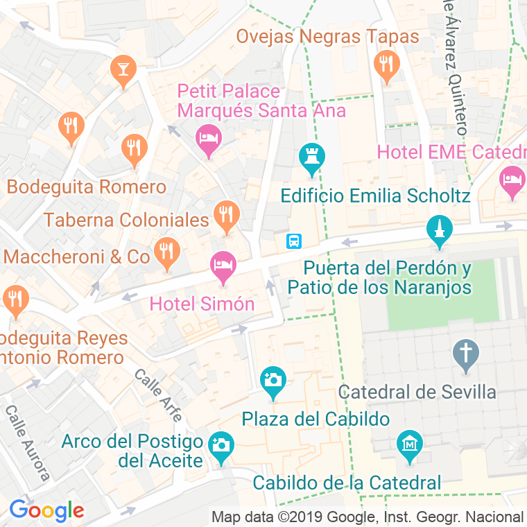 Código Postal calle Cristobal De Castillejo en Sevilla