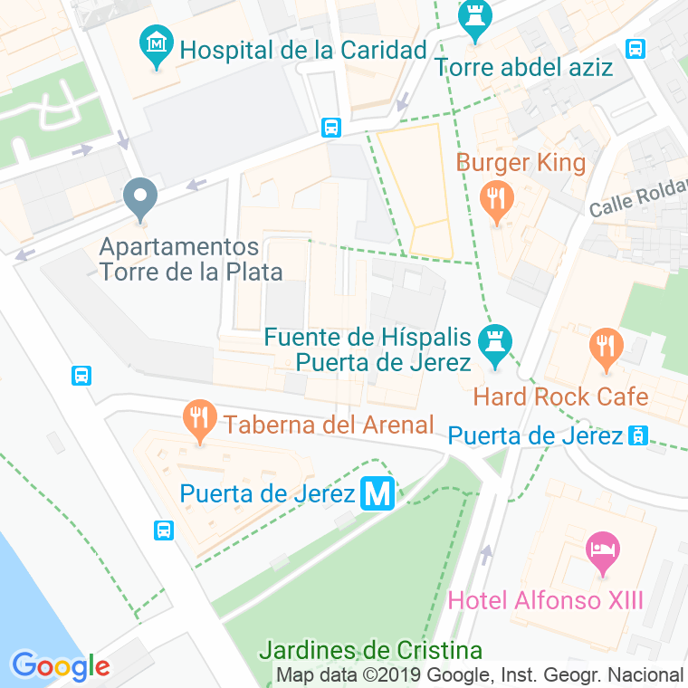 Código Postal calle Habana en Sevilla