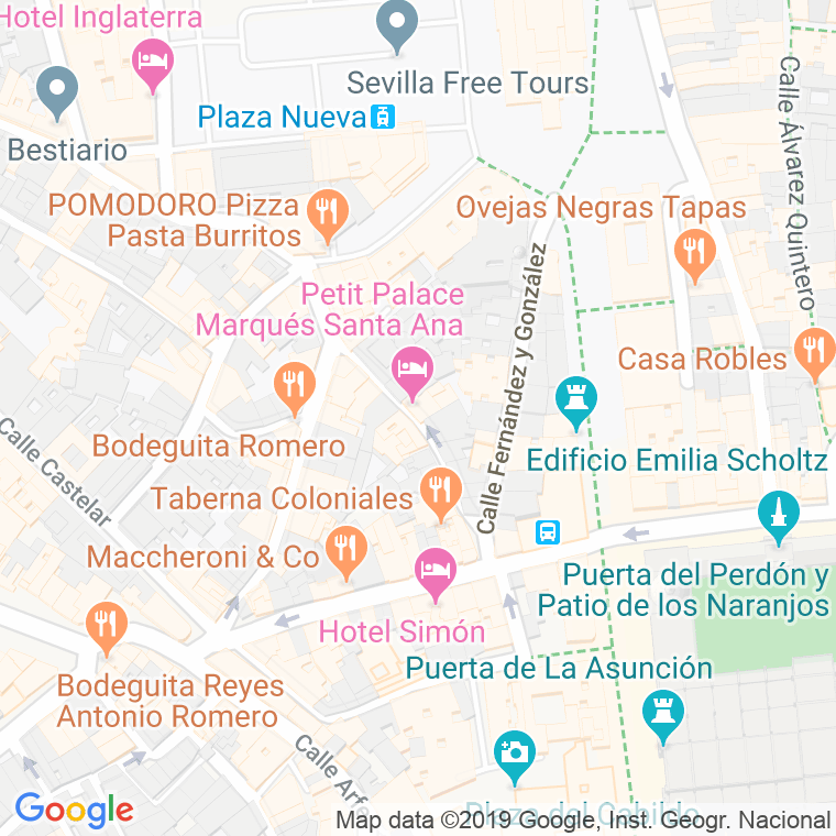 Código Postal calle Jimios en Sevilla