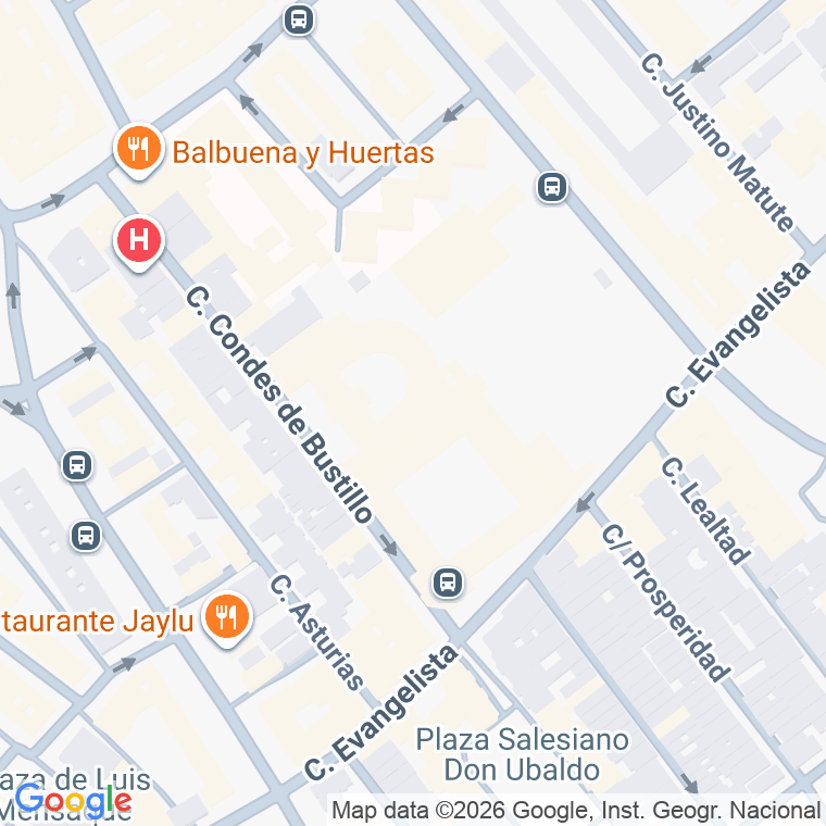 Código postal de Magdalena, de La, Plaza en Sevilla