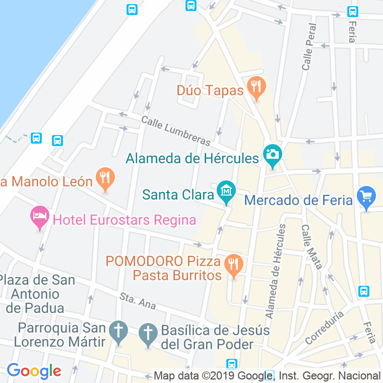Código Postal calle Becas en Sevilla