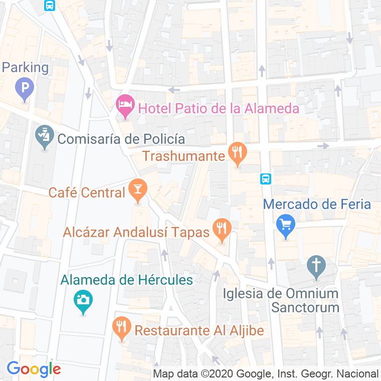 Código Postal calle Gonzalez Quijano, pasaje en Sevilla