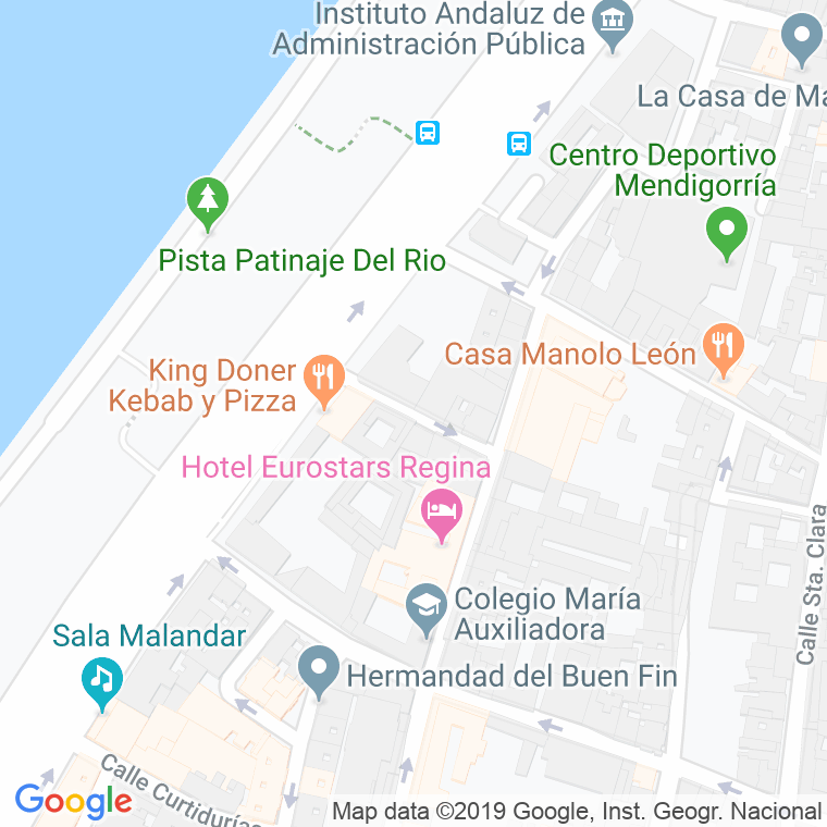 Código Postal calle Guadalete en Sevilla