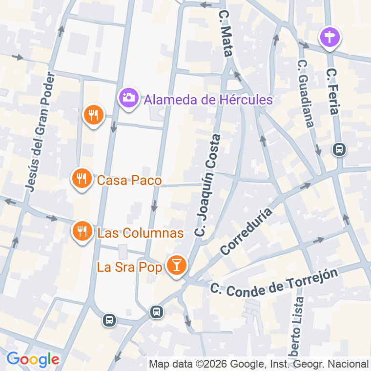 Código postal de Calle Niño Perdido en Sevilla