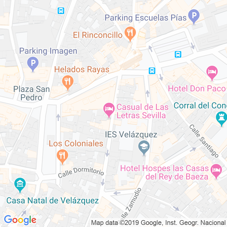 Código Postal calle Almudena en Sevilla