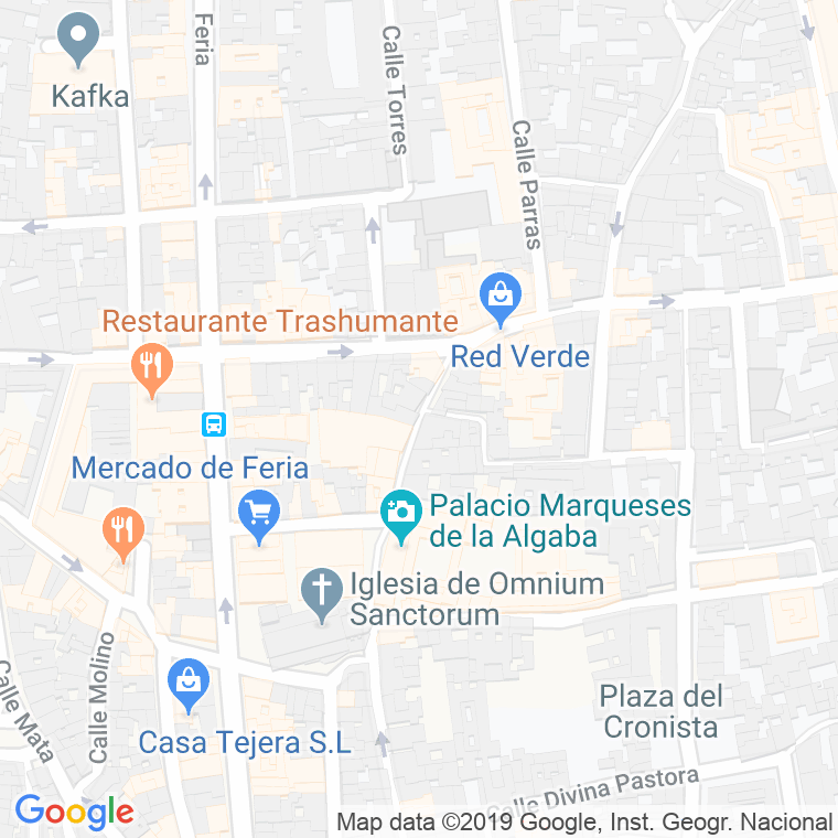 Código Postal calle Amargura en Sevilla