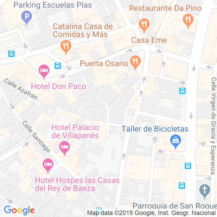Código Postal calle Arapiles en Sevilla