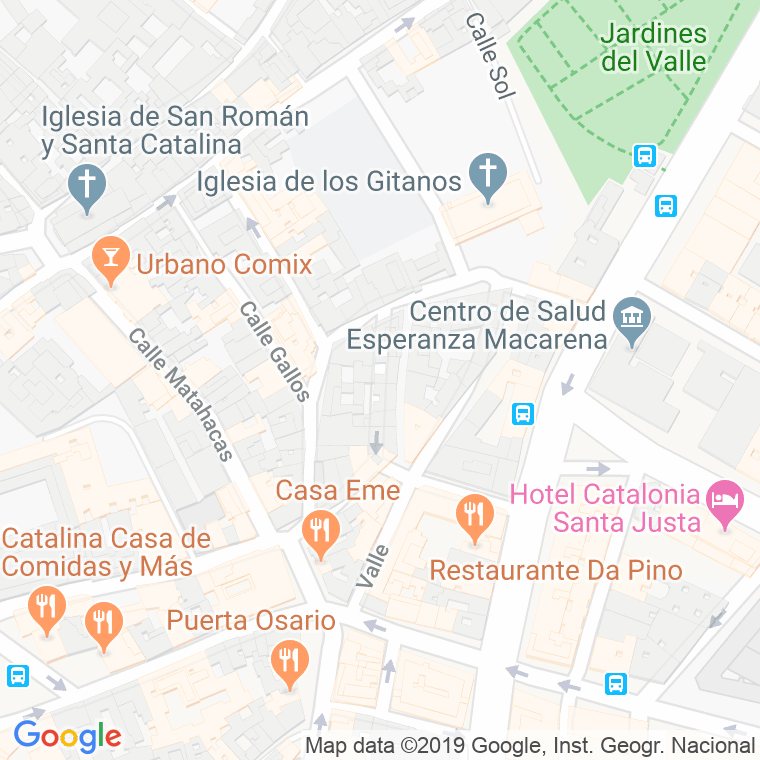 Código Postal calle Artemisa en Sevilla