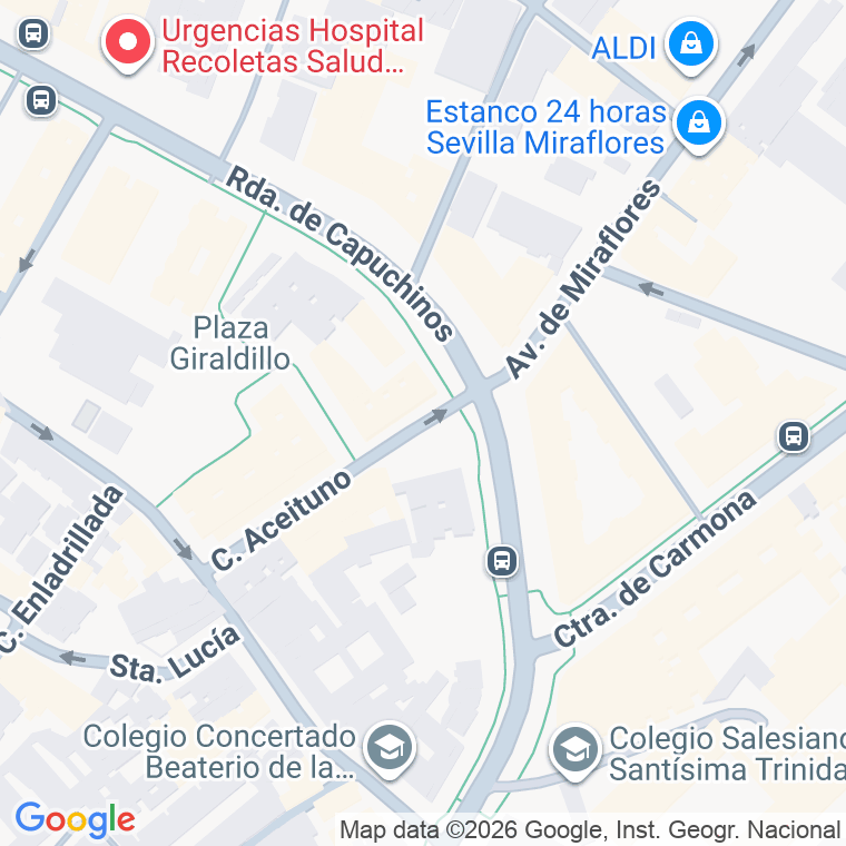 Código postal de Corinto en Sevilla