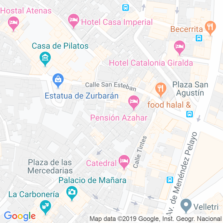 Código Postal calle Cristo Del Buen Viaje en Sevilla