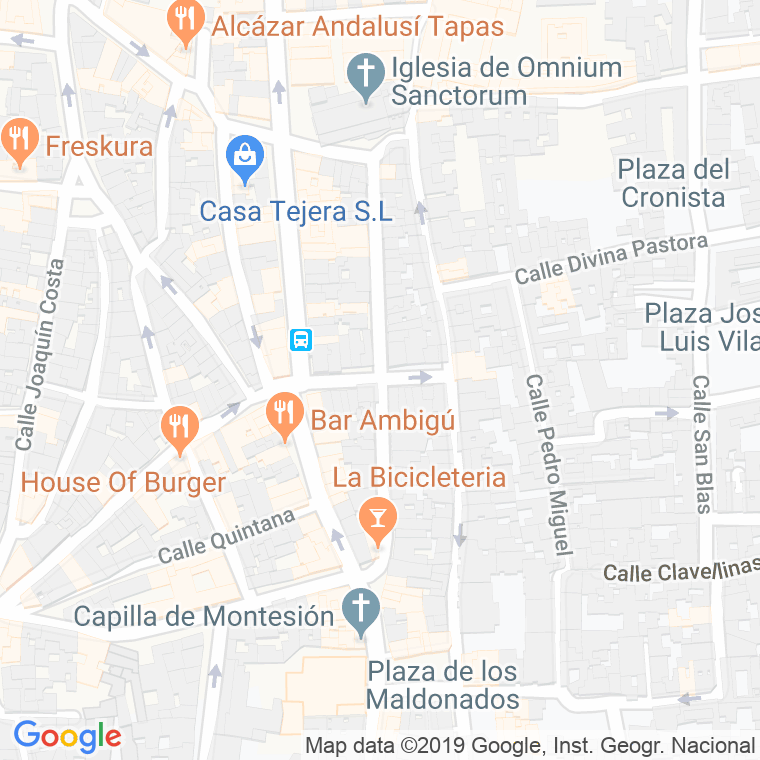 Código Postal calle Cruz Verde en Sevilla