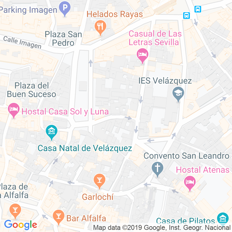 Código Postal calle Dormitorio en Sevilla
