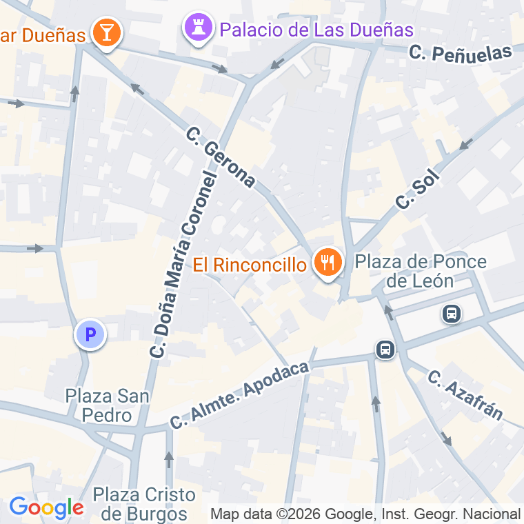 Código postal de Feijoo en Sevilla