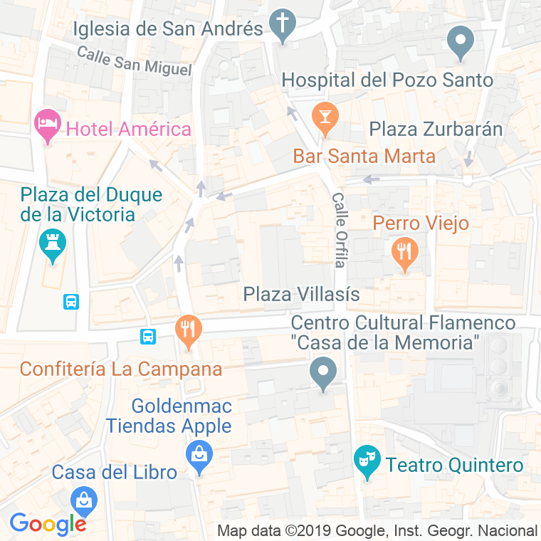 Código Postal calle Francisco Molina en Sevilla