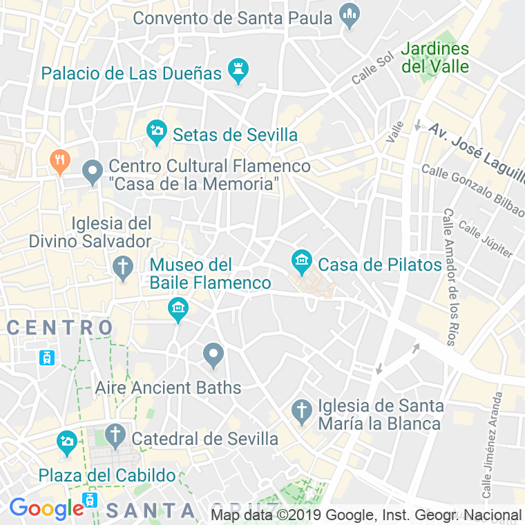 Código Postal calle Alfalfa en Sevilla