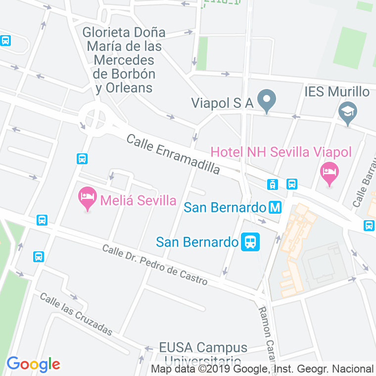Código Postal calle Antonio Cortes Llado en Sevilla