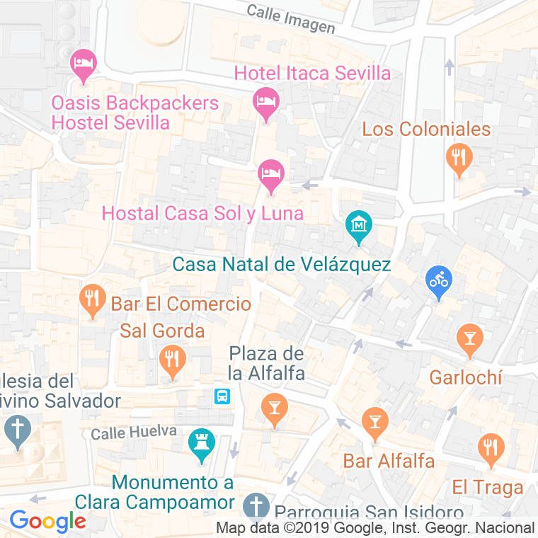 Código Postal calle Celinda en Sevilla